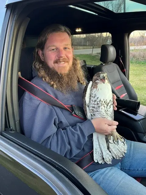 Trent with Raptor